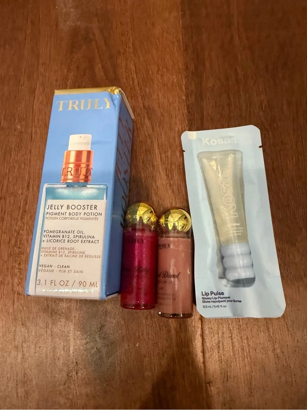 TRULY Jelly Booster Pigment Body Potion with Pink and Red Tints